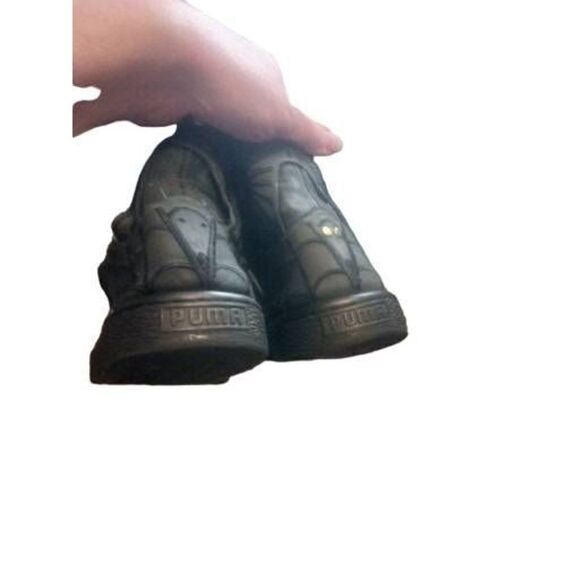 Puma black on black spiderweb high top - Picture 2 of 5